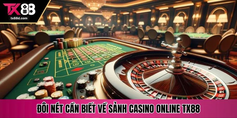 Đôi nét cần biết về sảnh casino online TX88