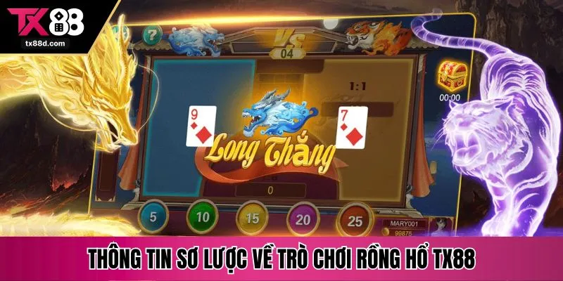 Thông tin sơ lược về trò chơi rồng hổ TX88